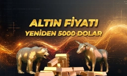 Altın yeniden 5000 doların üstünde: Yükseliş sürüyor