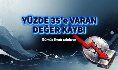 Gümüş düşüş iyice sertleşti: Yüzde 35'e yakın kayıp