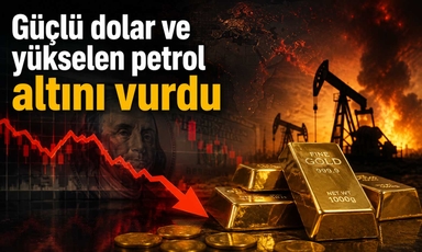 İran gerilimi sonrası altın iki ayın dibine indi