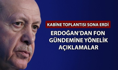 Erdoğan’dan fon vurgusu: Hukuk önünde hesap verecekler
