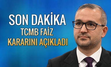 TCMB 9 ay sonra ilk kez faiz indirdi: politika faizi yüzde 36