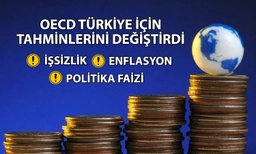 OECD’den Türkiye tahminleri: Enflasyon, faiz ve işsizlik