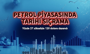Petrolde tarihi sıçrama: Brent yüzde 27 yükseldi, 120 dolara dayandı