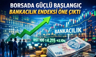 Bankacılık hisseleri uçuşta: BIST 100 yükselişi hızlandı