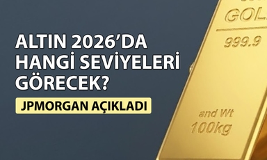 JPMorgan altın için 2026 üçüncü çeyrek tahminini paylaştı