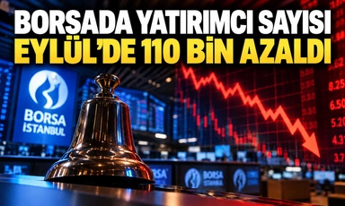 Borsada yatırımcı sayısı düştü, portföy değerleri geriledi