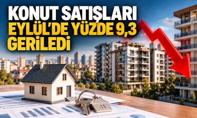 Konut piyasasında ikinci el satışlar düşüşü hızlandırdı